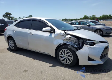 2017 Toyota Corolla L из США, поврежденный, VIN 2T1BURHE8HC846993